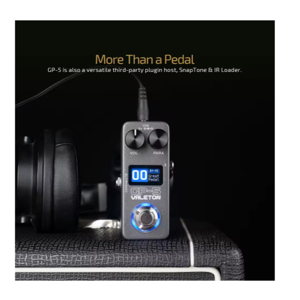 Pedal de guitarra VALETON GP5 Processador multiefeitos 9V super