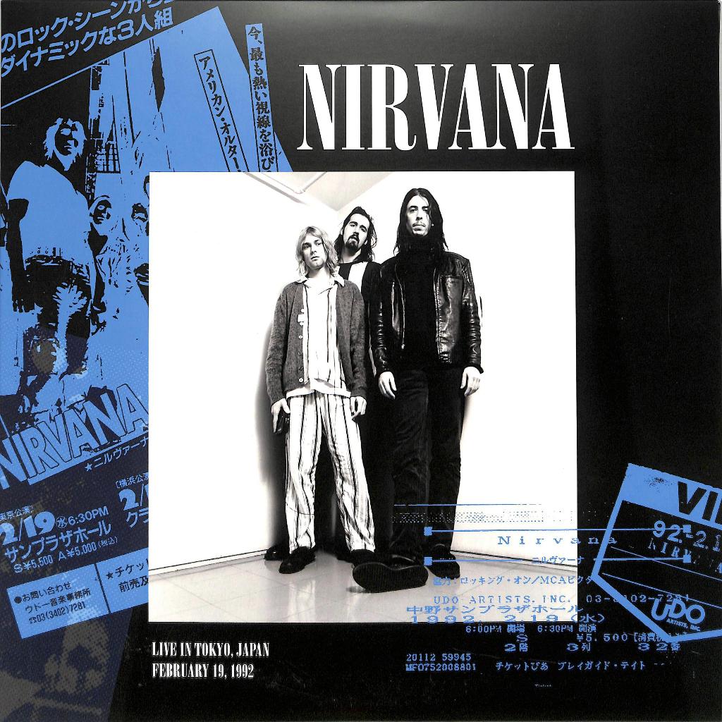 NIRVANA レコード　japan limited color vinyl Nirvana - Live In Tokyo Japan - Limited Edition - Lp Duplo