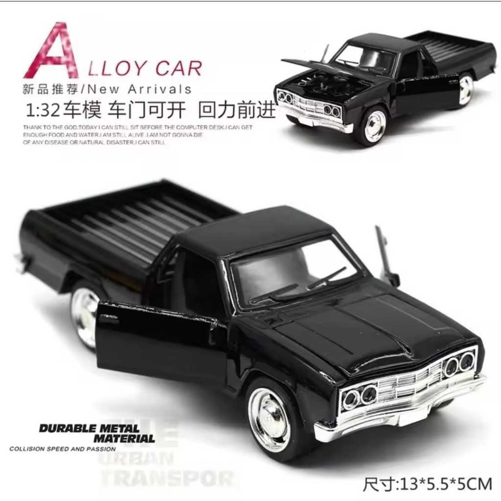 Brinquedo Carrinho Carro Miniatura em Metal Caminhonete escala 1