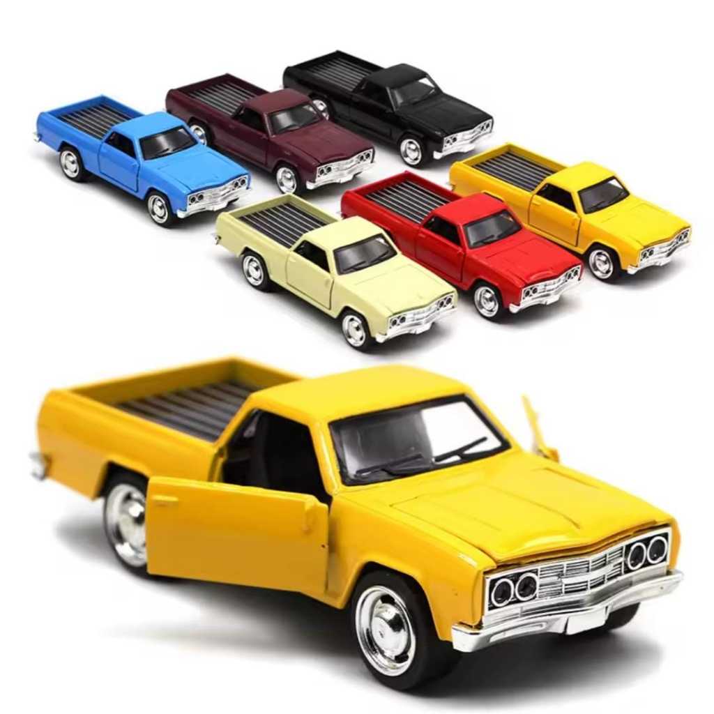 Brinquedo Carrinho Carro Miniatura em Metal Caminhonete escala 1