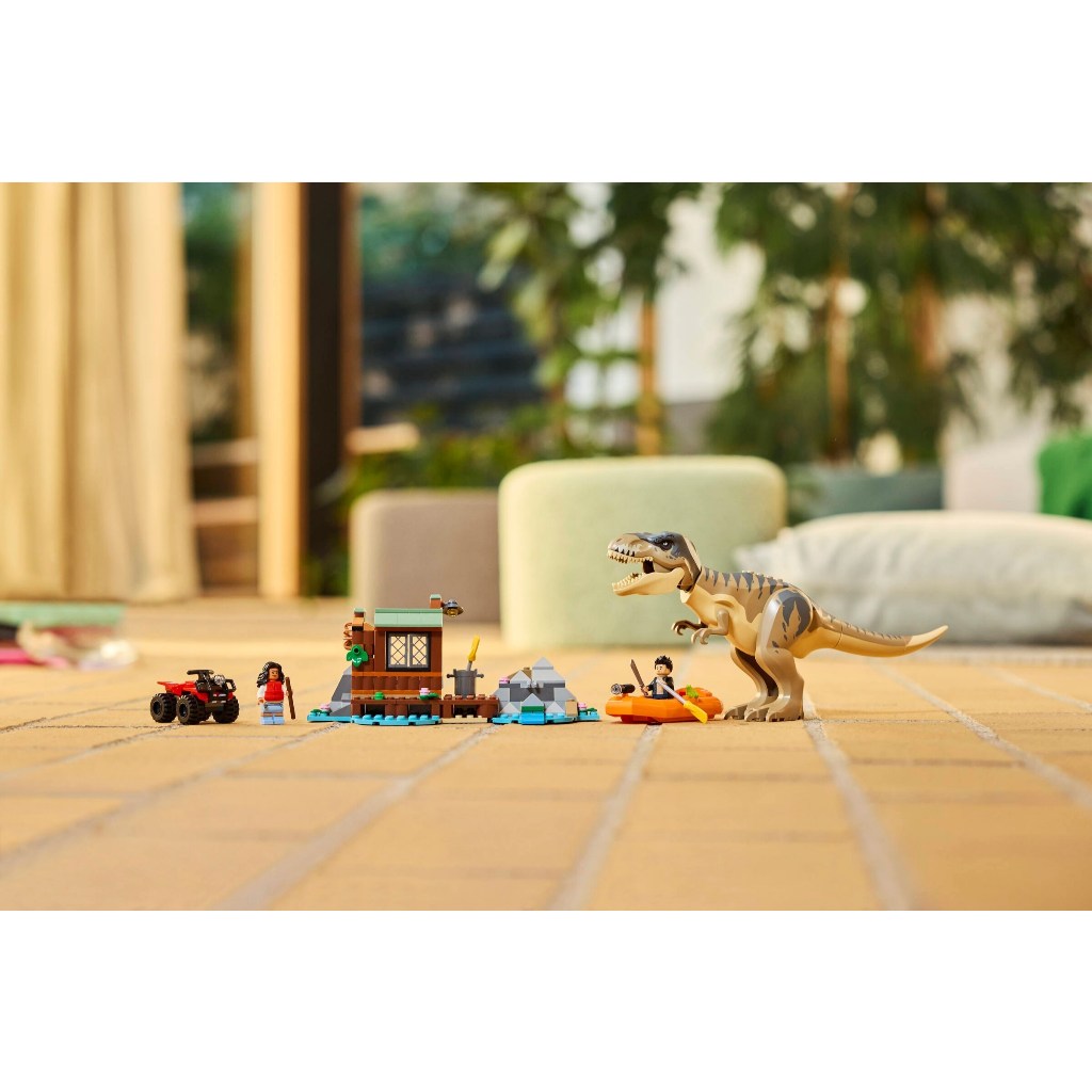 Lego 76975 - Fuga no Rio do T-rex - Lego Jurassic World | Shopee