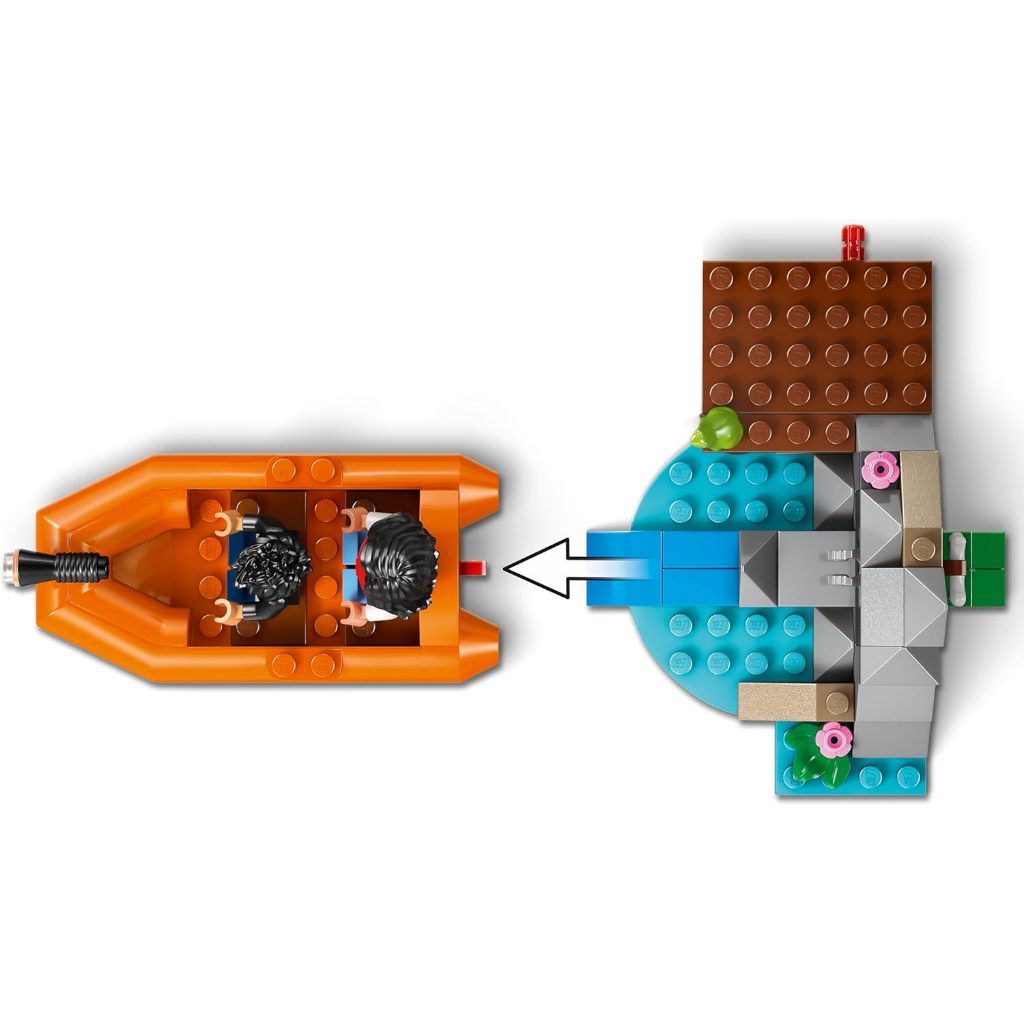 Lego 76975 - Fuga no Rio do T-rex - Lego Jurassic World | Shopee