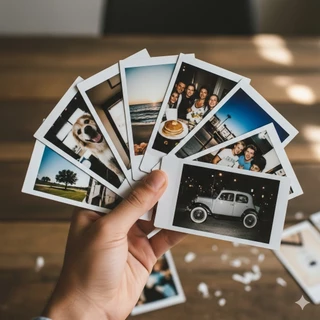 Mini Foto 60 Unidades - Cabe na capinha de Celular - Alta qualidade