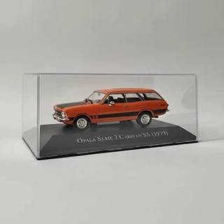 Miniatura Opala Caravan SS 1979 carro classico brasileiro colecionavel 1/43