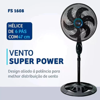Ventilador 6 Pás Turbo Potente 75w TYF 120V ou 220V em Oferta na Shopee