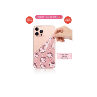 ✨ PELÍCULA TRASEIRA GLITTER KAWAII – SUPER BRILHO + PROTEÇÃO ✨
