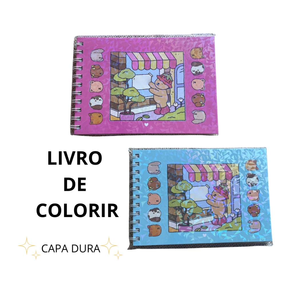 Livro de Colorir Bob Good Capa Dura | Shopee Brasil