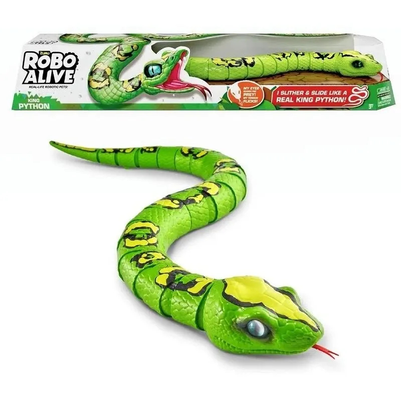 Cobra Gigante Robo Alive Giant Python Brinquedo Original - Candide 1107 ...