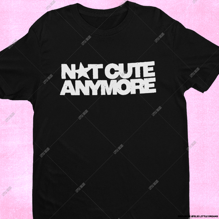 ILLIT NOT CUTE ANYMORE pop up Tシャツ M Camiseta ILLIT Not Cute Anymore - 100% ALGODÃO | Shopee Brasil