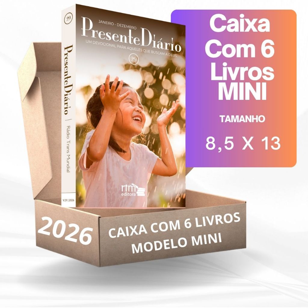 洋書 Reserved for water boy D&D 29-Book Set Kit 6 Livros Devocional Presente Diário 29 Pão Diário Mini 2026
