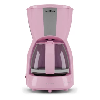 Cafeteira Rosa Britânia 15 Xícaras 550W Inox BCF15 em Oferta na Shopee