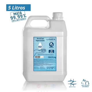 Álcool 70 Gel 5 Litros