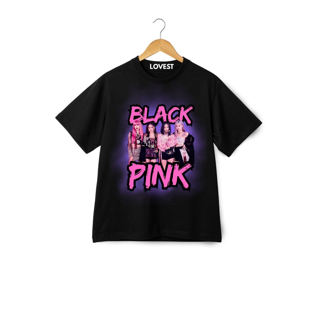 camiseta menina black pink | Shopee Brasil