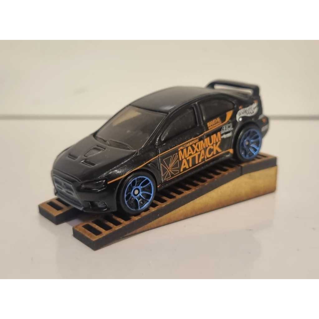 Hot Wheels Lancer Evolution X Evo - JDM - Preto - Loose - Jáponês