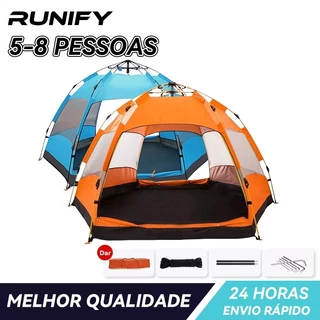 Barraca Camping 5-8 Lugares Grande Ventilacao 270*270*155cm em Oferta na Shopee