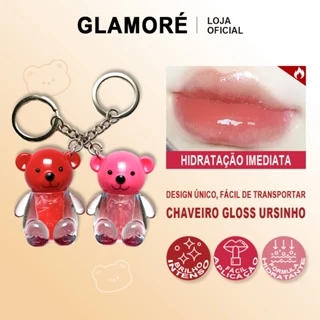 Lip Gloss Ursinho Miss Romantic – 6 Cores Lindas – Brilho Suave em Oferta na Shopee