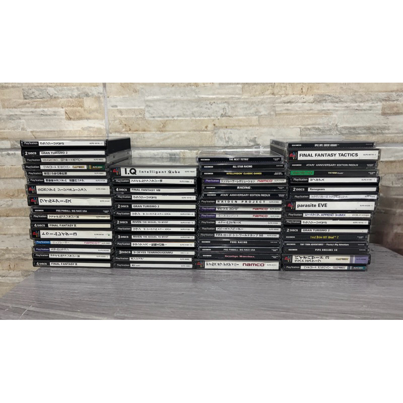 PlayStation ゲーム　PS1.2.3.4混合多数セット品　100サイズ Jogos de PS1 originais Sony. | Shopee Brasil