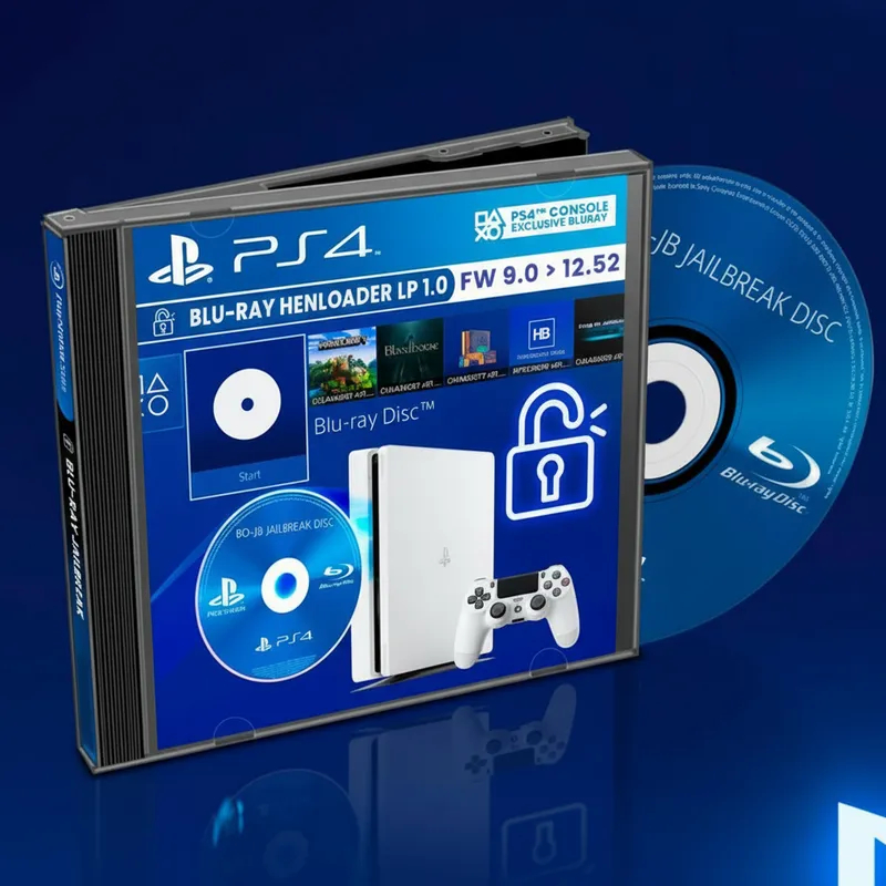 Blu-ray Disc Henloader Carregamento automático Lapse e Poops Para