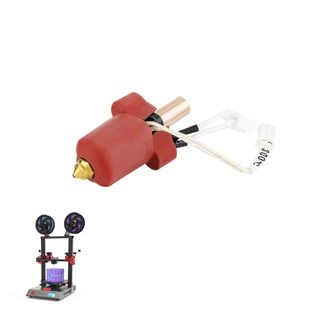 Kit Hotend K1 Max Ender 3V3 Ke /K1/K1C/K1Max 0,4mm Bloco Cerâmico Nozzle Tensão Operação 24v, Impressoras 3D Acessórios