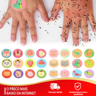 Kit 480 Pecas Bebês Adesivos Repelente Citronela Seguro E Não Tóxico