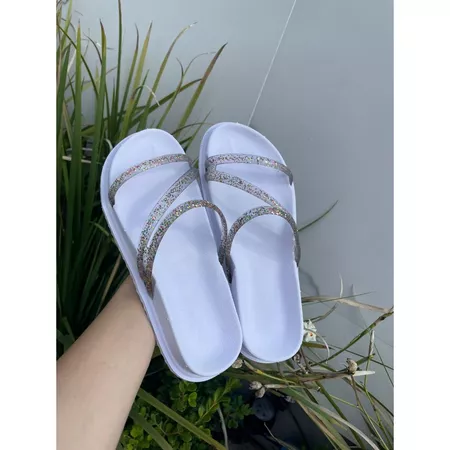 sandalias papete lindas e confortadas pronto entrega.