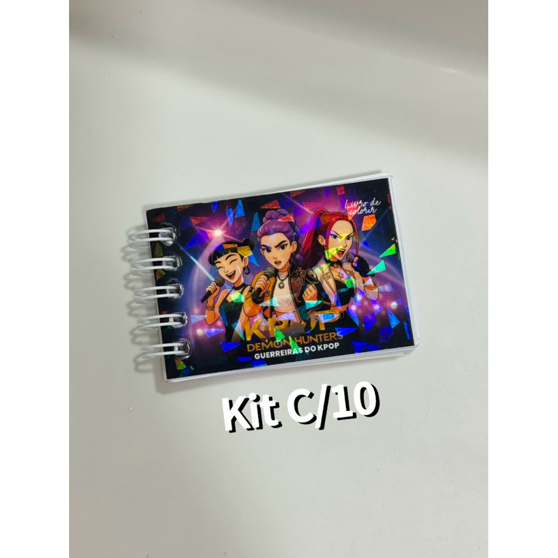 Kit de mini cadernos BTS (5, 10 ou 20 unidades)