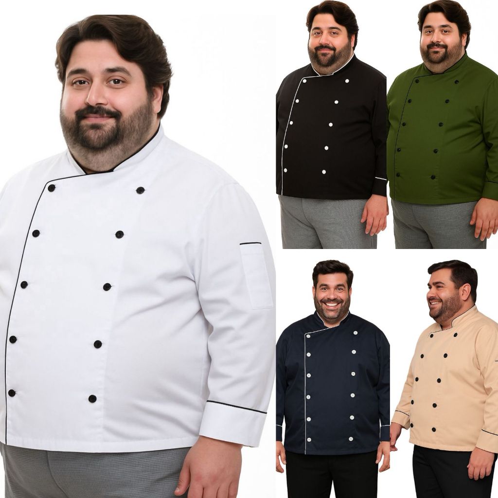 Dolma Masculina Plus Size Vantage Várias Cores Gardenia Jale