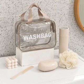 Kit de Viagem Academia Necessarie com 5 Peças Porta Escova Sabonete Pente Bucha de Banho Bolsa Alça em Oferta na Shopee