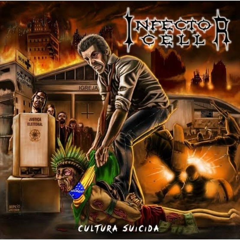 Cd Infector Cell - Cultura Suicida | Shopee Brasil