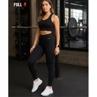 Calça Legging Feminina Sem Transparência Academia Fitness Cintura Alta Original Usee Brasil