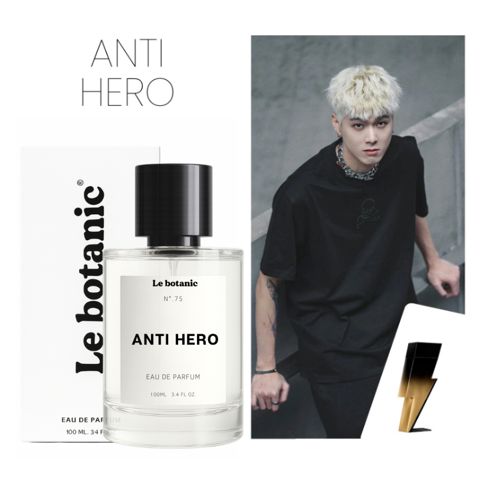 Perfume Anti Hero - Le botanic - EDP - Travel Size - Alta Fixação