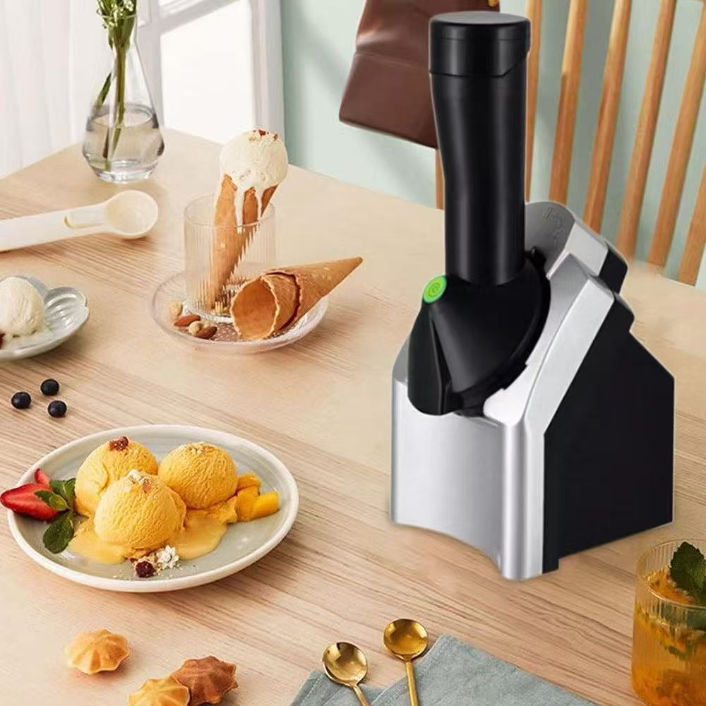 Máquina De Sorvete Vegano Caseiro 110V Sorveteira Cremoso Sorvete ...
