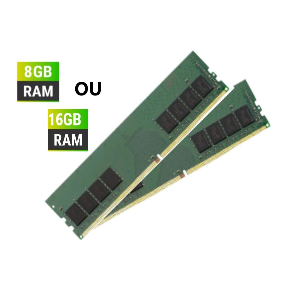 Kit UPGrade Intel i3-7100 Memória 8GB ou 16GB DDR4 Placa Mãe H110