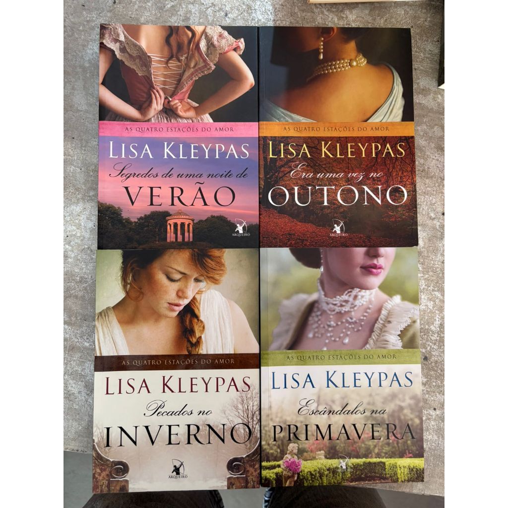 As Quatro Estações do Amor - Lisa Kleypas | Shopee Brasil