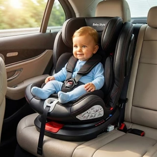 Cadeira Bebê Auto Conforto ISOFIX 0 a 36kg Rotação 360° SPS Inclinação 4 Posições INMETRO em Oferta na Shopee