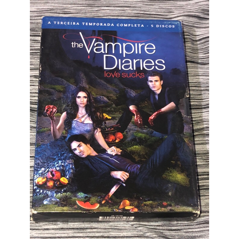 The Vampire Diaries - 3a temporada- BOX DVD | Shopee Brasil