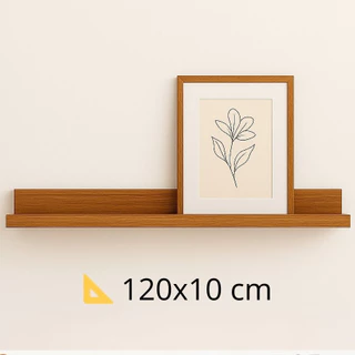 Prateleira Calha Suspensa 120x10 cm Porta Temperos, Livros, Fotos em Oferta na Shopee