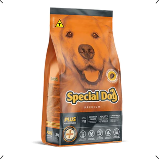 RAÇÃO SPECIAL DOG ADULTO CARNE PLUS 20KG