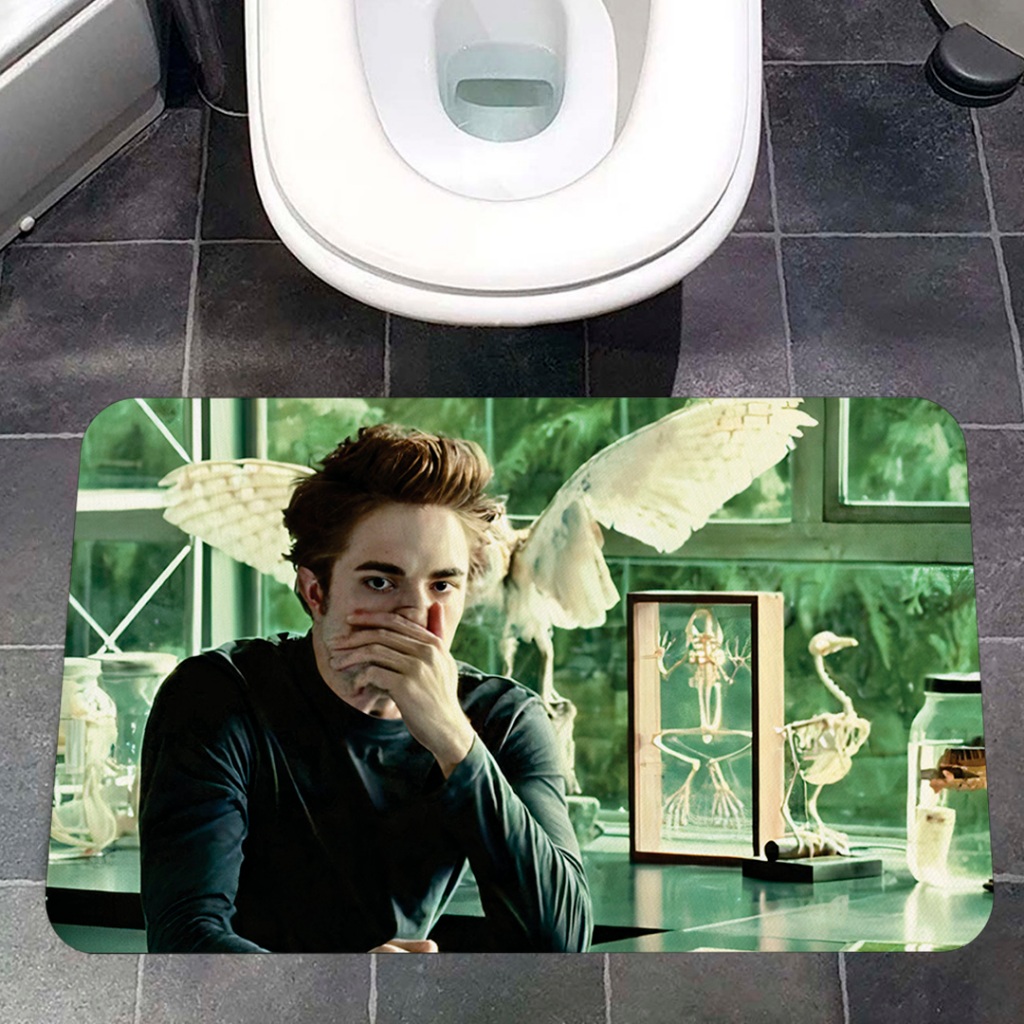 Tapete Decorativo Emborrachado - EDWARD CULLEN PRENDENDO A RESPIRAÇÃO ...