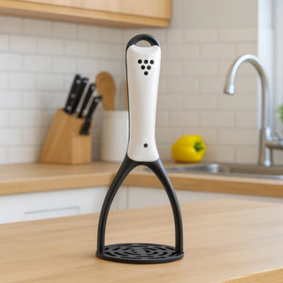 Amassador Espremedor Manual Reforçado De Batatas Legumes Feijão Em Nylon em Oferta na Shopee