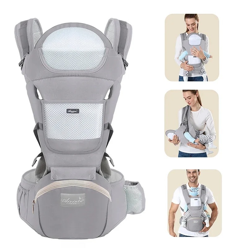 Banco De Cintura Para Bebê Canguru Bebe Passeio Varias Cores Mochila Infantil Hipseat