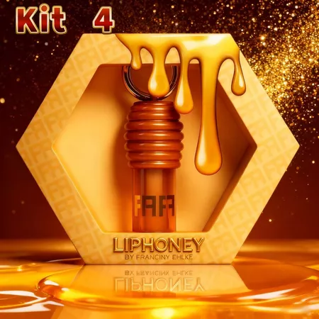 Kit Franciny Ehlke Gloss Liphoney (Seu Novo Companheiro Inseparável, Gloss Mel)