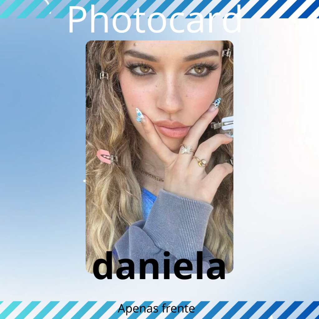 Photocard fanmade daniela katseye | Shopee Brasil