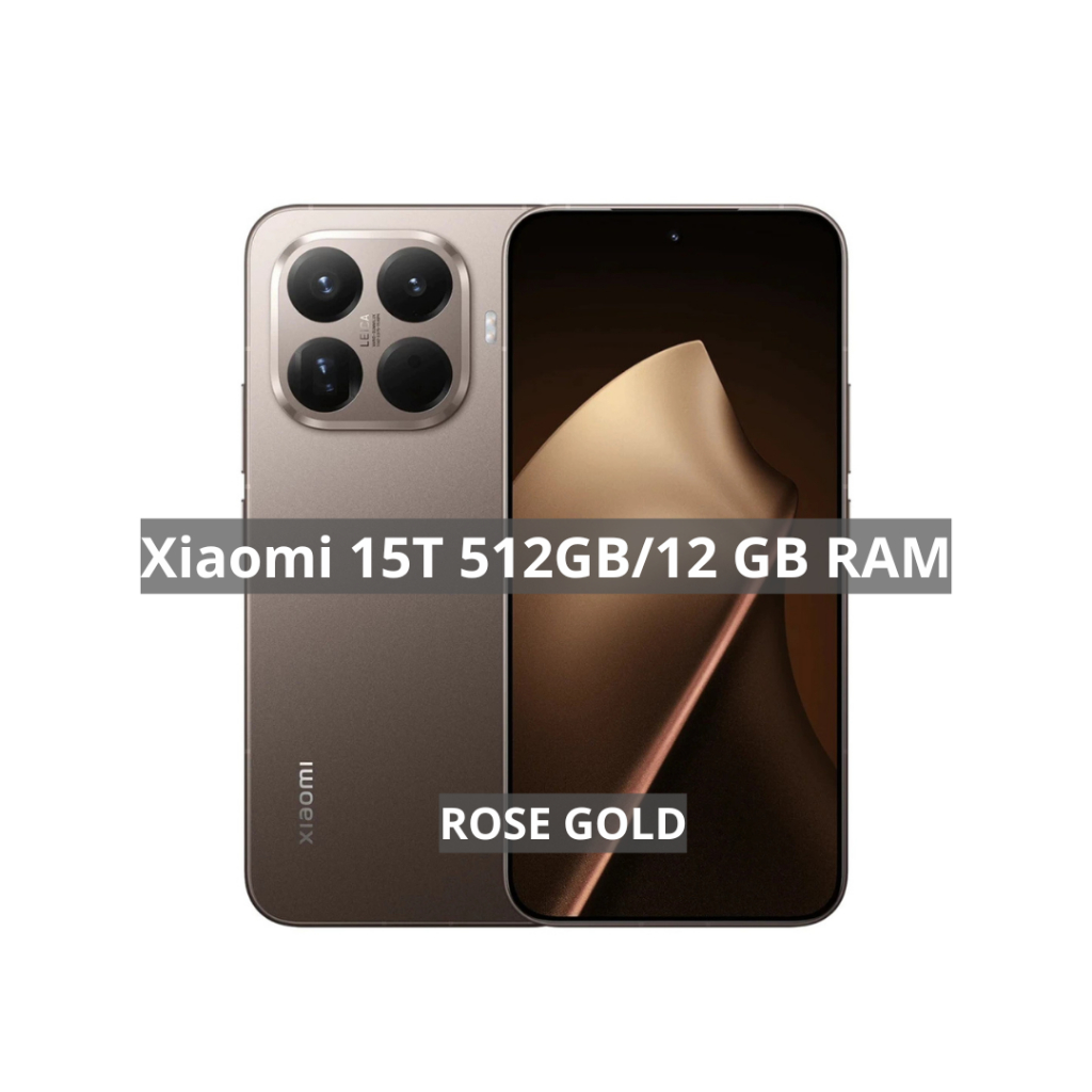 Xiaomi 15T 5G, 512GB Armazenamento e 12GB RAM, Processador