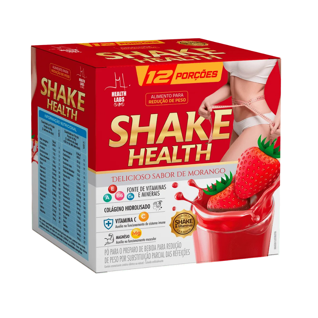 Shake Health Lab 240g - Shake para dietas rico em proteína e vitaminas ...