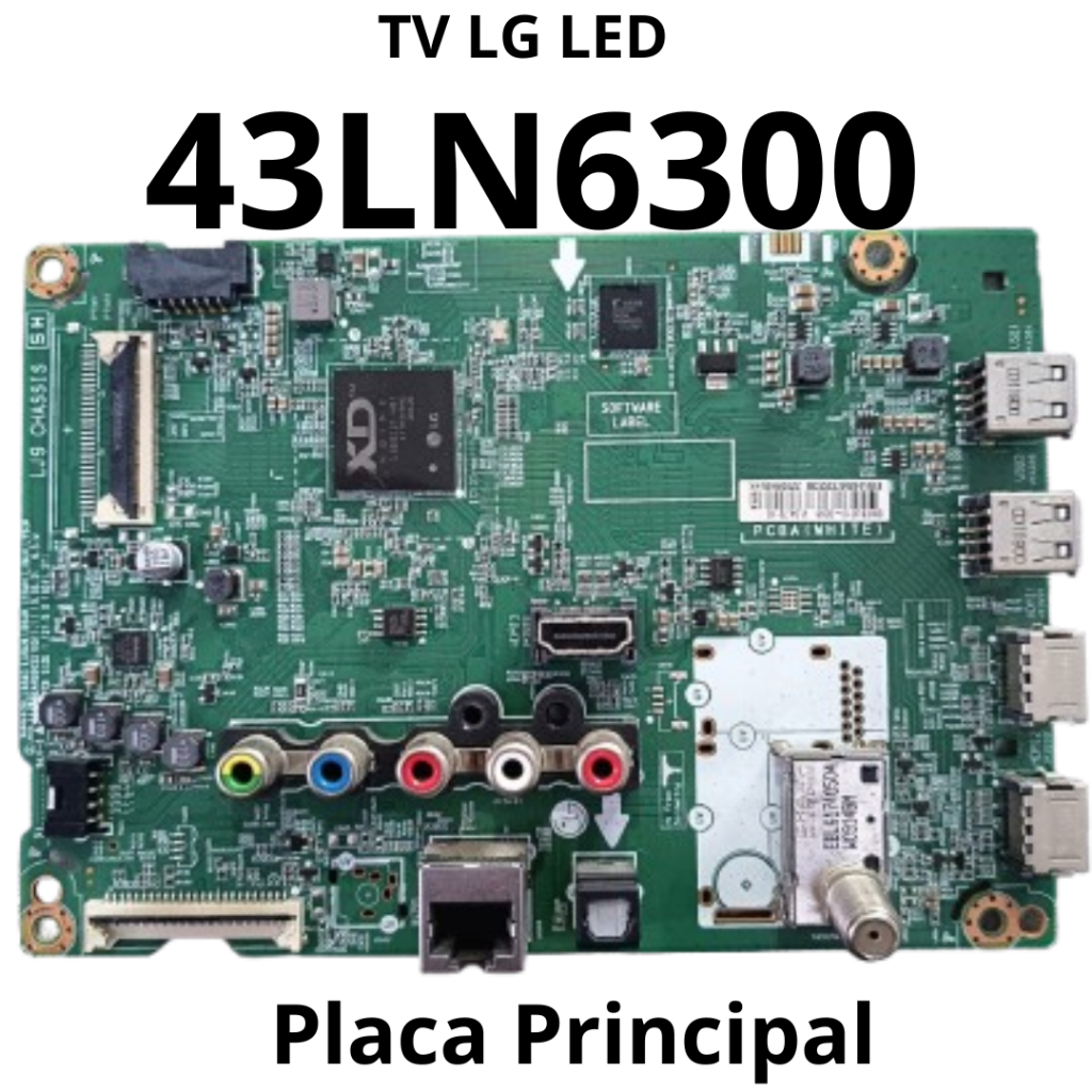 2723 Placa Principal para TV LG LED Mod: 43LN6300 | Shopee Brasil
