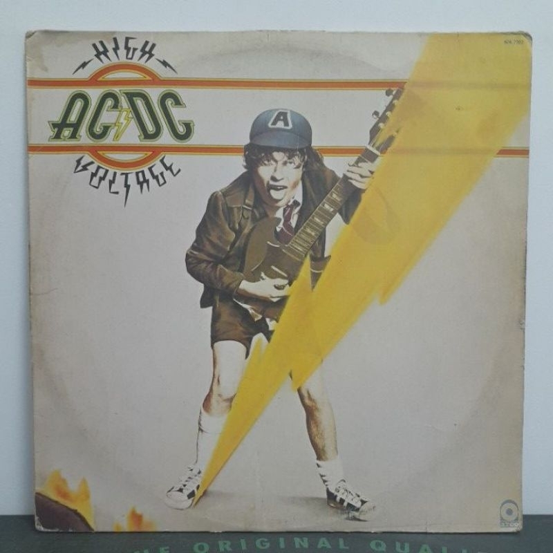 Vinil lp ACDC - High voltage - LER DESCRIÇÃO | Shopee Brasil