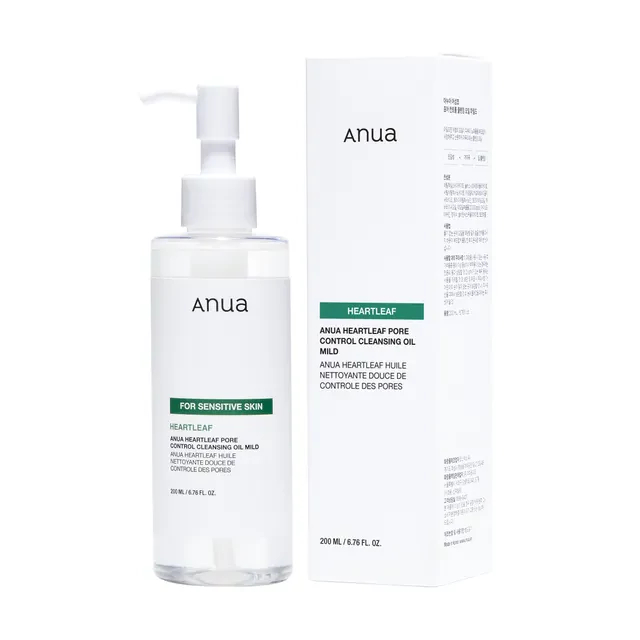 Cleansing Oil Anua Heartleaf Pore Control - Remove Cravos e Acne ...