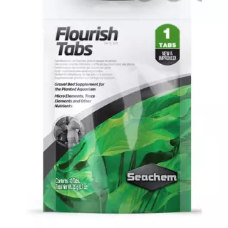 Seachem Flourish Tabs Pastilhas Fertilizantes para aquário plantado Fracionado