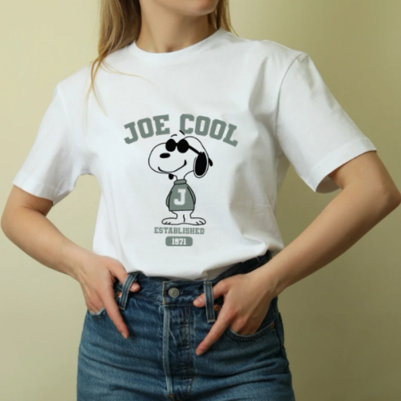 Camiseta Snoopy Joe Cool Shopee Brasil